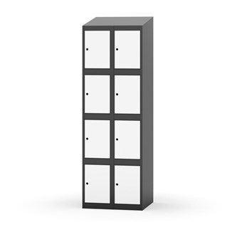 Skolskåp Novis sluttande tak 4:2 B60