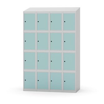 Skolskåp Novis sluttande tak 4:4 B120