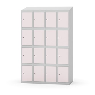 Skolskåp Novis sluttande tak 4:4 B120