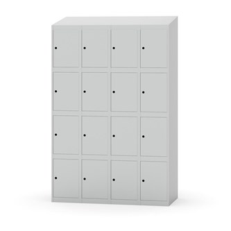 Skolskåp Novis sluttande tak 4:4 B120