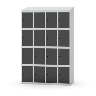 Skolskåp Novis sluttande tak 4:4 B120