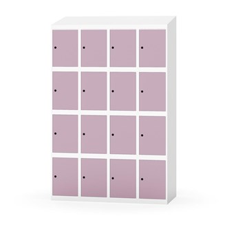 Skolskåp Novis sluttande tak 4:4 B120