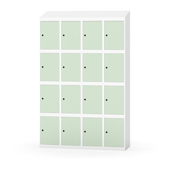 Skolskåp Novis sluttande tak 4:4 B120