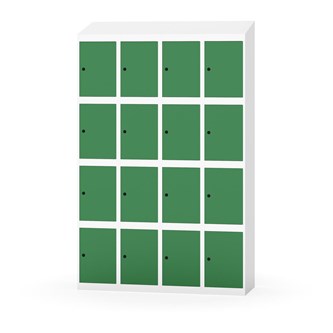 Skolskåp Novis sluttande tak 4:4 B120