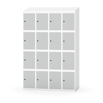 Skolskåp Novis sluttande tak 4:4 B120