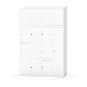 Skolskåp Novis sluttande tak 4:4 B120