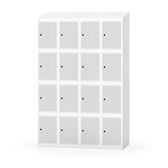 Skolskåp Novis sluttande tak 4:4 B120