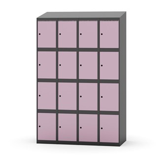 Skolskåp Novis sluttande tak 4:4 B120