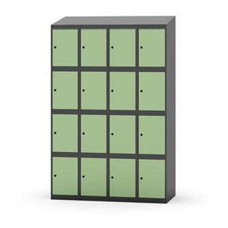 Skolskåp Novis sluttande tak 4:4 B120