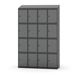 Skolskåp Novis sluttande tak 4:4 B120