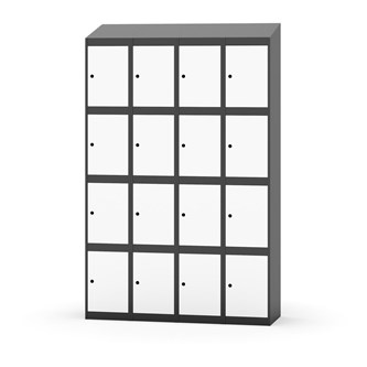 Skolskåp Novis sluttande tak 4:4 B120