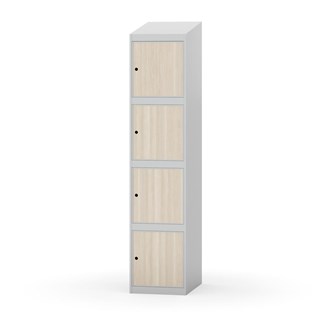 Skolskåp Novis sluttande tak 4:1 B40