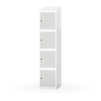 Skolskåp Novis sluttande tak 4:1 B40