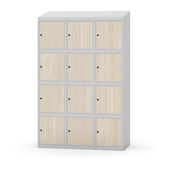 Skolskåp Novis sluttande tak 4:3 B120