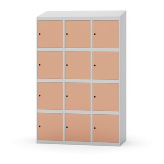 Skolskåp Novis sluttande tak 4:3 B120