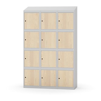 Skolskåp Novis sluttande tak 4:3 B120