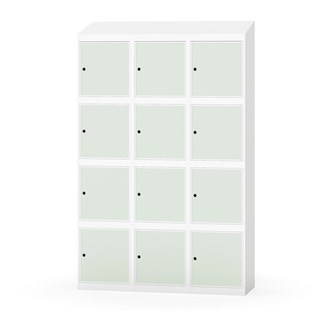 Skolskåp Novis sluttande tak 4:3 B120