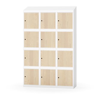 Skolskåp Novis sluttande tak 4:3 B120