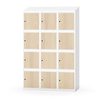 Skolskåp Novis sluttande tak 4:3 B120