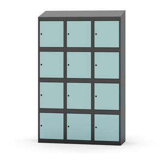 Skolskåp Novis sluttande tak 4:3 B120