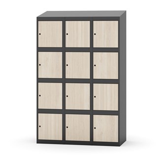 Skolskåp Novis sluttande tak 4:3 B120