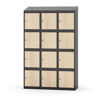 Skolskåp Novis sluttande tak 4:3 B120