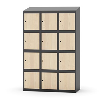 Skolskåp Novis sluttande tak 4:3 B120