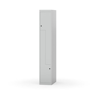 Skolskåp Novis Z plant tak 2 fack B30