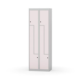 Skolskåp Novis Z plant tak 4 fack B60