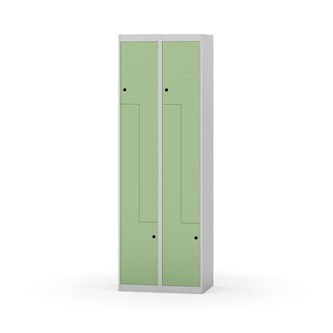 Skolskåp Novis Z plant tak 4 fack B60