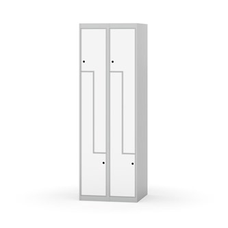 Skolskåp Novis Z plant tak 4 fack B60