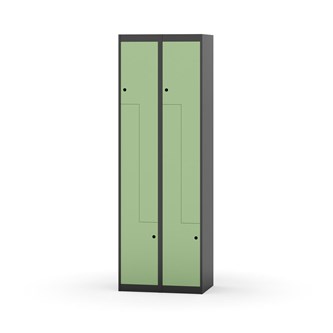 Skolskåp Novis Z plant tak 4 fack B60