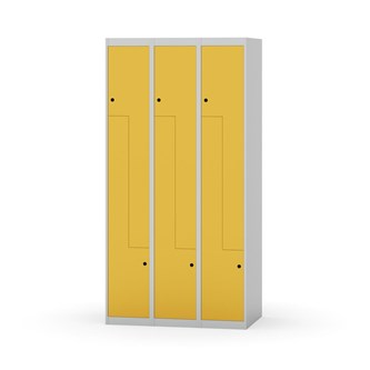 Skolskåp Novis Z plant tak 6 fack B90