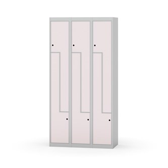 Skolskåp Novis Z plant tak 6 fack B90