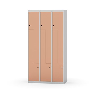 Skolskåp Novis Z plant tak 6 fack B90