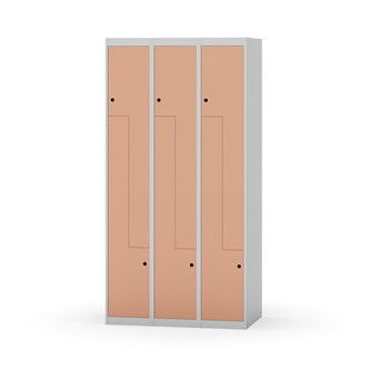 Skolskåp Novis Z plant tak 6 fack B90