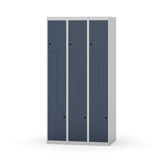 Skolskåp Novis Z plant tak 6 fack B90