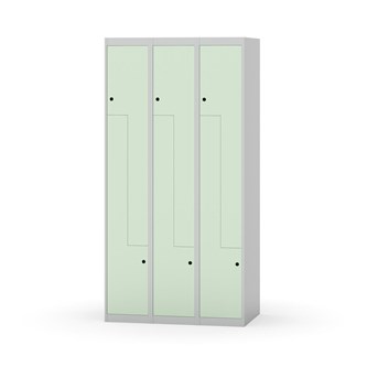 Skolskåp Novis Z plant tak 6 fack B90