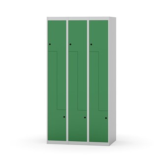 Skolskåp Novis Z plant tak 6 fack B90