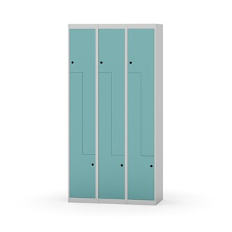 Skolskåp Novis Z plant tak 6 fack B90