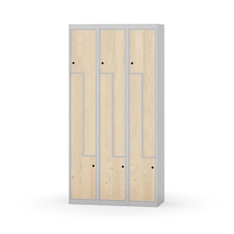 Skolskåp Novis Z plant tak 6 fack B90