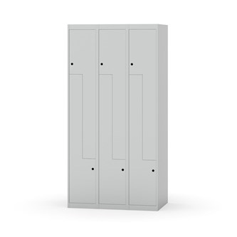 Skolskåp Novis Z plant tak 6 fack B90