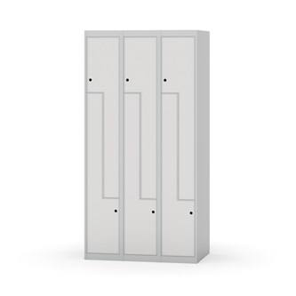 Skolskåp Novis Z plant tak 6 fack B90