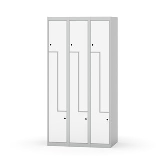 Skolskåp Novis Z plant tak 6 fack B90