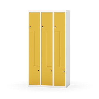 Skolskåp Novis Z plant tak 6 fack B90