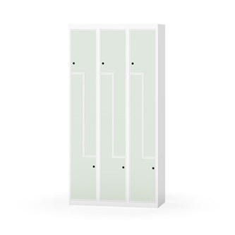 Skolskåp Novis Z plant tak 6 fack B90