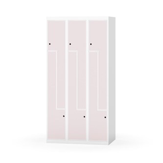 Skolskåp Novis Z plant tak 6 fack B90