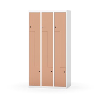 Skolskåp Novis Z plant tak 6 fack B90