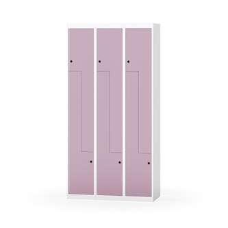 Skolskåp Novis Z plant tak 6 fack B90