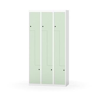 Skolskåp Novis Z plant tak 6 fack B90